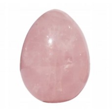 Розовое Каменное Яйцо из Оникса. 5х7,5 см
