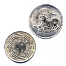 Китайская монета счастья «Тигр» 3,5 см