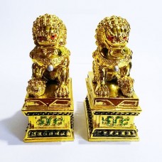 Небесные львы Будды (Собачки Фу) 11х7 см.