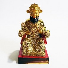 Бог богатства Туа Пех Конг на троне 10х5,5см