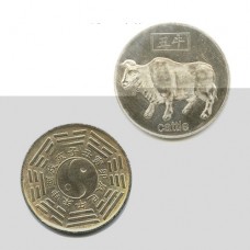 Китайская монета счастья «Бык» 3,5 см