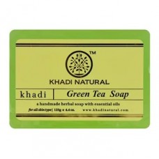 Кхади мыло ручной работы Зеленый чай 125 г