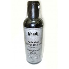Khadi / Шампунь для волос - Бамбуковый уголь 210 м