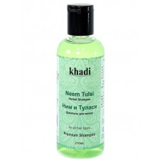 Khadi / Шампунь для волос - Ним и Туласи 210мл.