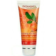 Патанджали гель для умывания Мед и Апельсин, 60г. Patanjali face wash Honey & Orange.